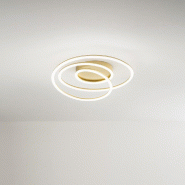 Plafonnier Led Spira En Métal Doré Brossé 68W Perenz - doré 8023559540553_0