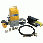 Pompes électrohydrauliques et hydropneumatiques manuelle ou à pied