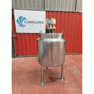 Réservoir en acier inoxydable e.Bachiller 180 litres avec chemise et agitation