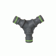 Raccord connection tuyaux 3 males soft touch (a9205) Raccord connection tuyaux 3 males soft touch (a9205)