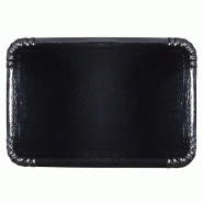 Thouy Plateaux traiteur en carton noir 28 x 42 cm par 25 - 5425027171703