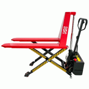Transpalette électrique grande levée à ciseaux 1,5 T hauteur 800 mm avec batterie 80Ah MW Tools TPL2008SE Transpalette électrique grande levée à ciseaux 1,5 T hauteur 800 mm avec batterie 80Ah MW Tools TPL2008SE