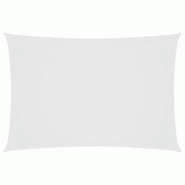 VidaXL Voile de parasol tissu oxford rectangulaire 2,5x4,5 m blanc Modèle Balcon Lambda - blanc 135263