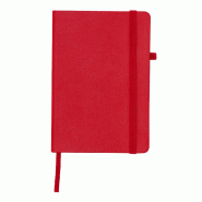 Bloc-notes rouge en PU - 8435408323482