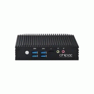 CHIP PC id pc 2 lan intel® n n100 8 go ddr4-sdram 256 go ssd windows 11 pro mini pc noir