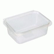 ECOLOMIQUE - 50 Pcs - Barquette rectangulaire PLA transparente - 1000 ml, 18,8 x 14,3 cm, Hauteur: 6,7 cm - ECO210BPLA1000 - transparent ECO210BPLA100 ECOLOMIQUE - 50 Pcs - Barquette rectangulaire PLA transparente - 1000 ml, 18,8 x 14,3 cm, Hauteur: 6,7 cm - ECO210BPLA1000 - transparent ECO210BPLA100