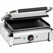 Grill panini électrique plaquesLisses grande surface | Bartscher - A150679