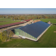 Hangar agricole photovoltaïque bi-pans, idéal pour stocker votre matériel tout en produisant de l'électricité -Technique Solaire Hangar agricole photovoltaïque bi-pans, idéal pour stocker votre matériel tout en produisant de l'électricité -Technique Solaire
