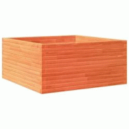 Helloshop26 - Jardinière bac lit surélevé plantes fleurs terrasse jardin cire 100 x 100 x 46 cm bois de pin massif marron 02_0038422 - 3000217664931 Helloshop26 - Jardinière bac lit surélevé plantes fleurs terrasse jardin cire 100 x 100 x 46 cm bois de pin massif marron 02_0038422 - 3000217664931