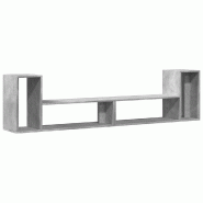 Helloshop26 - Meubles TV multimédia étagère télévision buffet téléviseur salle à manger salon chambre 2 pièces 100 x 30 x 50 cm bois 02_00285