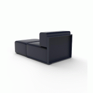 Module chaise-longue central THE FACTORY - bleu_0