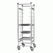 RM GASTRO Chariot d étagères GN 10 inserts REDFOX - VR 10 GN - REDFOX - 0615402353953