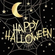 Serviettes 33x33cm magie de la lune happy halloween or (240 unités) MESA BELLA - noir 3701168940944 Serviettes 33x33cm magie de la lune happy halloween or (240 unités) MESA BELLA - noir 3701168940944