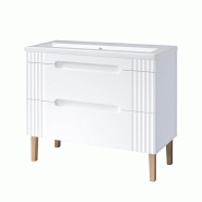 STELLAMEUBLES Ensemble salle de bain sur pied FIJI - 3667335116713