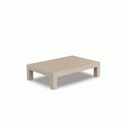 Table basse design 120x80 JUT - écru