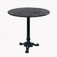 Table bistrot Bistrotab - piétement en fonte, choix de plateaux sur mesure, usage intérieur et extérieur_1