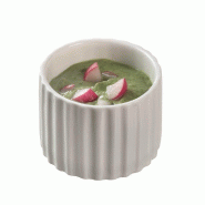 Verrine Pasta Ditalini céramique 60 ml blanc - par 144