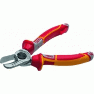 NWS 043-49-VDE-160-SB COUPE-CÂBLE EN AUTO-EMBALLAGE, ARGENT/ROUGE, 160 NWS 043-49-VDE-160-SB COUPE-CÂBLE EN AUTO-EMBALLAGE, ARGENT/ROUGE, 160