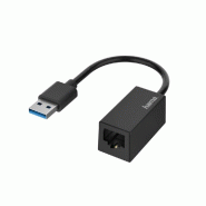 Adaptateur Ethernet USB Hama 3.0 Gigabit 10/100/1000 Mbps - 4047443437266