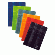 Clairefontaine Lot de 10 Cahier Metric A4, 80p./40 feuilles 90 g/m² piquées, quadrillé 4x4 - 3329680312447