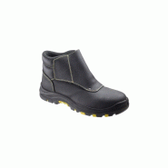 Coverguard - Chaussures de sécurité montantes en cuir pour soudeur BASALT S3 WG Noir Taille 41 - 41 noir matière synthétique 5450564062061