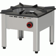 Diamond - Réchaud bas à gaz, 1 feu (13Kw) - réf. RGH-50 - inox AKS-RGH-50