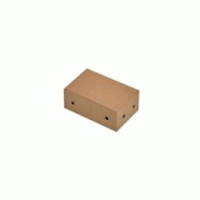 Ecolomique - 50 Pcs - Boîte Kraft 6 Nuggets 114x73mm H45mm - ECO210NUG6S - marron en carton ECO210NUG6S Ecolomique - 50 Pcs - Boîte Kraft 6 Nuggets 114x73mm H45mm - ECO210NUG6S - marron en carton ECO210NUG6S
