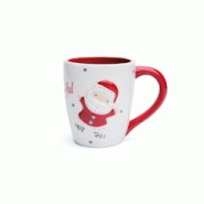 Excelsa lot de 4 mug Santa Claus grès 40 cl multicolore - multicolore céramique 66081 Excelsa lot de 4 mug Santa Claus grès 40 cl multicolore - multicolore céramique 66081