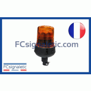 Gyrophare Gyroled orange embase hampe XL classe 2 flash STANDBY MERCURA Gyrophare Gyroled orange embase hampe XL classe 2 flash STANDBY MERCURA