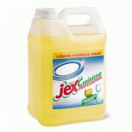 Liquide vaisselle main - Jex Pro - bidon 5L - fraîcheur citron - bactéricide NTF 72, 173, 72-190