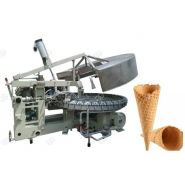 Machine de fabricant de cornet de crème glacée - henan gelgoog - capacité 2500pcs/h