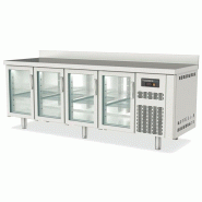 Meuble 700 adossé positif s-line - 4 portes vitrées - PTGRV-225-S