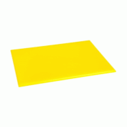 Petite planche à découper haute densité Hygiplas jaune - jaune FN398