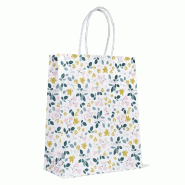 Sac papier "Lola" poignées torsadées 18x8x24cm - par 50