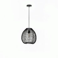 Stones Jaula Suspension En Métal Noir - noir 8051361821737