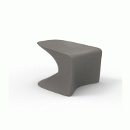 Tabouret bas design in & out WING - tortora
