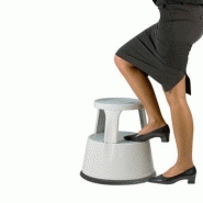 TABOURET MARCHEPIED "TWIN STEEL ROLLHOCKER STEP STOOL" TABOURET MARCHEPIED "TWIN STEEL ROLLHOCKER STEP STOOL"