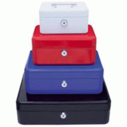 WEDO Caissette à monnaie, rouge, 20 x 16 x 9 cm, avec clip à billets - 4003801730790 WEDO Caissette à monnaie, rouge, 20 x 16 x 9 cm, avec clip à billets - 4003801730790