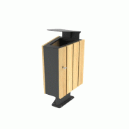 Corbeille Vileo Prisme 60 L + Pare-Pluie Corbeille Vileo Prisme 60 L + Pare-Pluie