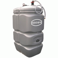 Cuve stockage fuel 750 litres en PEHD pré-équipée - RENSON - 159044