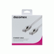 Dacomex cordon rj45 cat. 6 f/utp lsoh snagless blanc - 1 m 199052