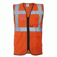 GILET DE TRAVAIL MULTIPOCHES SAFARI AIR ORANGE T2S GILET DE TRAVAIL MULTIPOCHES SAFARI AIR ORANGE T2S