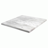 Plateau de table restaurant Werzalit 60x70 - PONDEROSA BLANC Plateau de table restaurant Werzalit 60x70 - PONDEROSA BLANC
