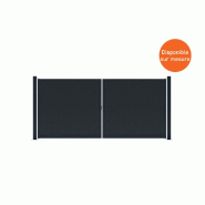 Portail battant tôlé - 5000 / 2250_0