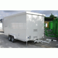 Roulotte de chantier gamme polymobile double essieu_1