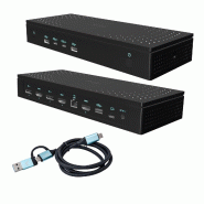 Station d'accueil i-tec - USB-C / USB4 / Thunderbolt 3 / Thunderbolt 4 - CA5MONITORDOCKPD Station d'accueil i-tec - USB-C / USB4 / Thunderbolt 3 / Thunderbolt 4 - CA5MONITORDOCKPD