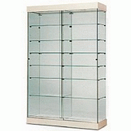 4943005 vitrine d'exposition 130cm en verre sécurit