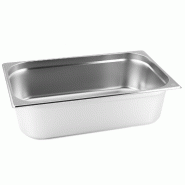 Bacs GN Gastronorm 1/1 150 mm en acier inoxydable GVK ECO - argenté GN-1/1-Var-150