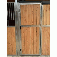 Barns pro - BARN003 - Abri équestre en bois et métal personnalisable, fabrication française