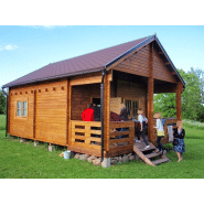 Chalet en kit camping 2 - mc france kit